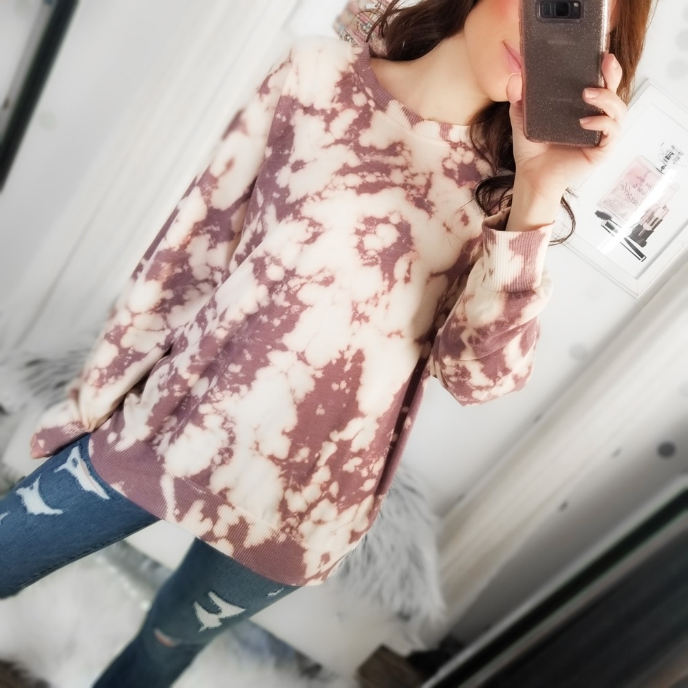 Last1️⃣🆕Parfait Gorgeous Berry Tie Dye Soft Top - Picture 4 of 12